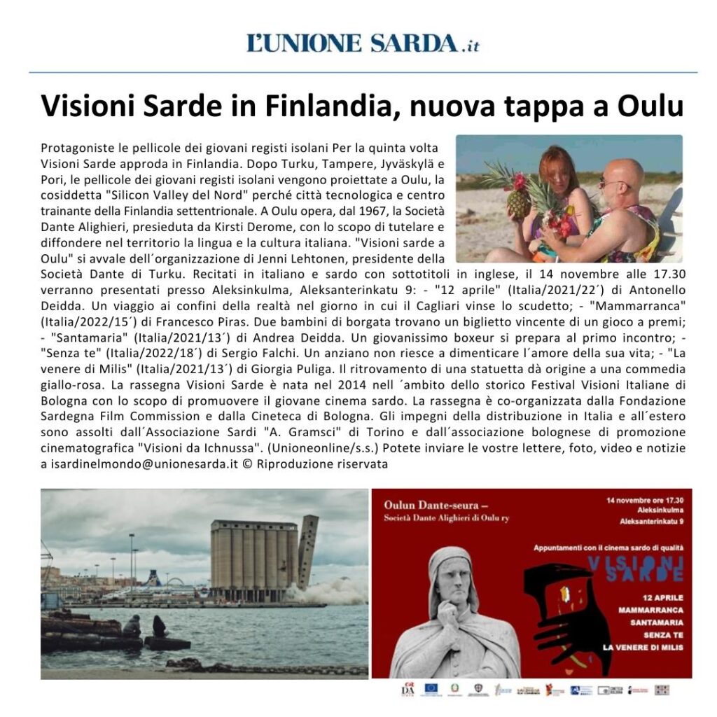 visioni sarde finlandia